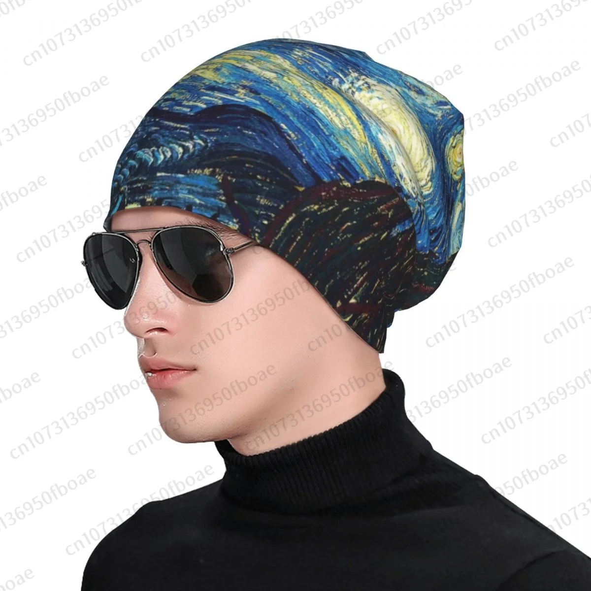 Vincent Van Gogh Beanies Cap Unisex Soft Thin Knitted Outdoor Knit Bonnet