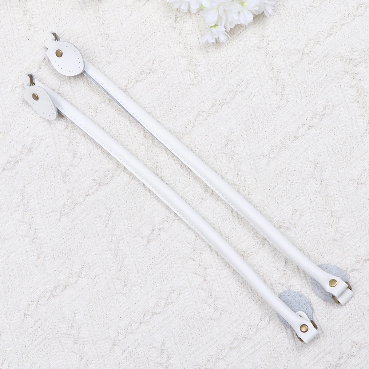 

1Pair Bag Strap 50Cm Thickened Cowhide DIY Replacement Handle for Tote Handbag Pouch Sewing Accessories Fashion