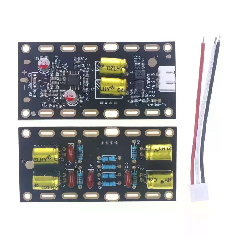 1Set Large Diaphragm Condenser Stereo Dynamic Microphone Accessories Amplifier Circuit Board DIY Mic Repair Wireless Module