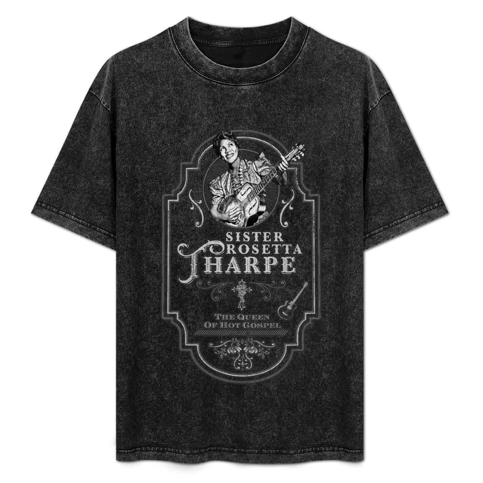 

Футболка с модным принтом Sister Rosetta Tharpe: Queen Of Hot Gospel T-Shirt
