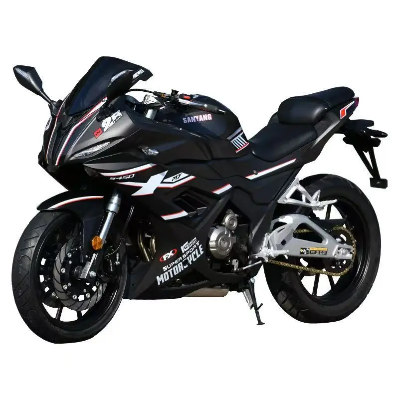 3000W DC Brushless Motor High-Performance Long-Range E-Dirt Bike with Dual Disc Brakes & LED Lighting