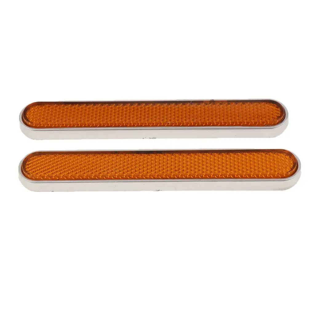 

2 Pcs Motorcycle Rear Reflectors Function, Avoid Vehicle Hit
