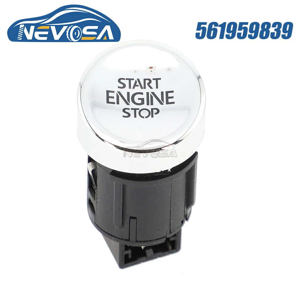 NEVOSA 561959839 Car For VW Passat 2010 2011 2012 2015 Fit US Model Only Car Single Button Engine Start Stop Switch 561 959 839