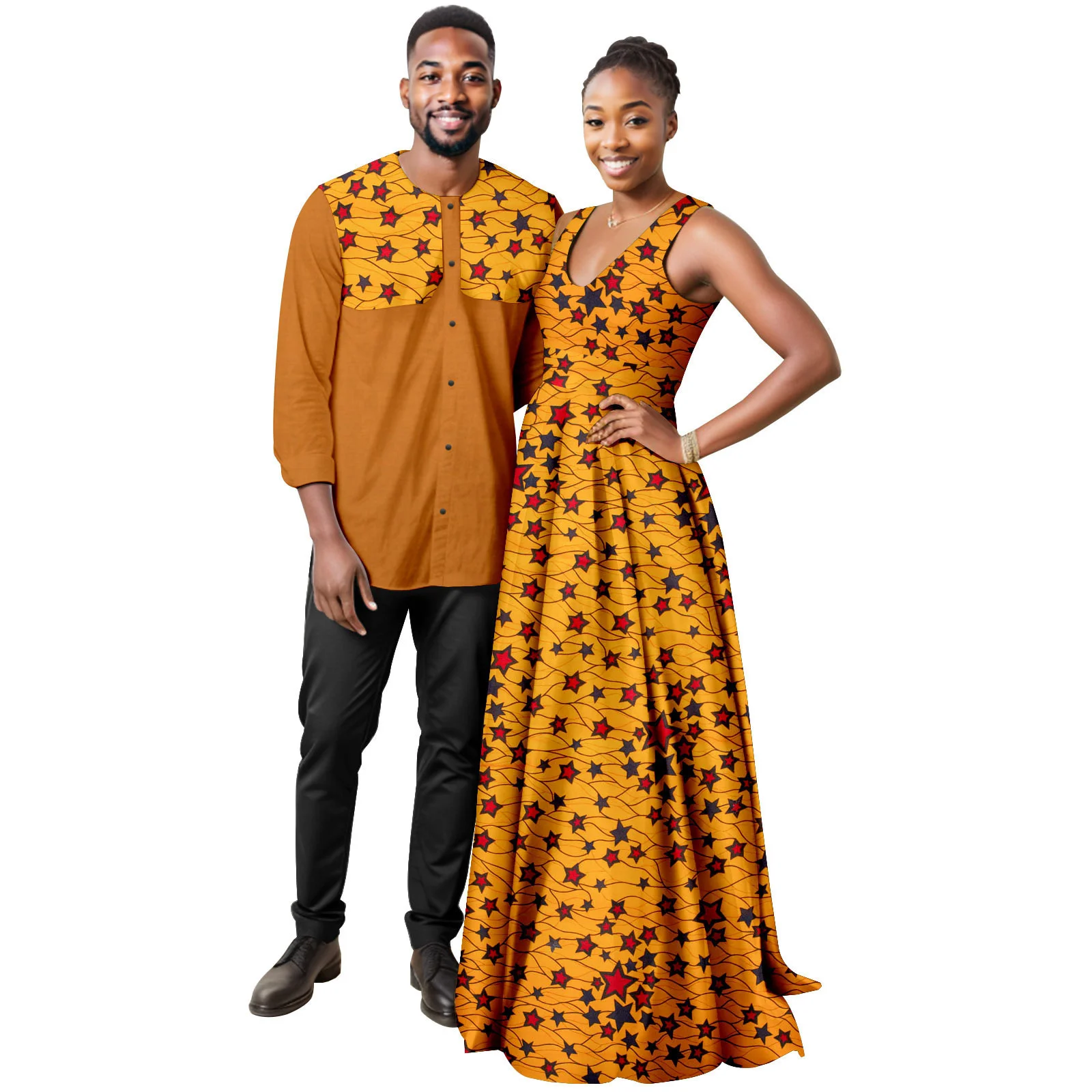 African Casual Outfits Wear Traditional 2PCS Set Wedding Tuxedo Women's Party Maxi Dress Latest African Ladies Evening Gown 