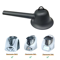Steam Diverter for Thermomix TM31 TM5 TM6 Guide Pipe for Monsieur Cuisine Connect/Smart Universal