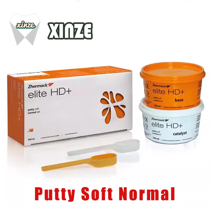 Dental Impression Material Oral Silicone Rubber HD + Silicone Rubber Heavy Body Light Body Kit Putty Soft Normal