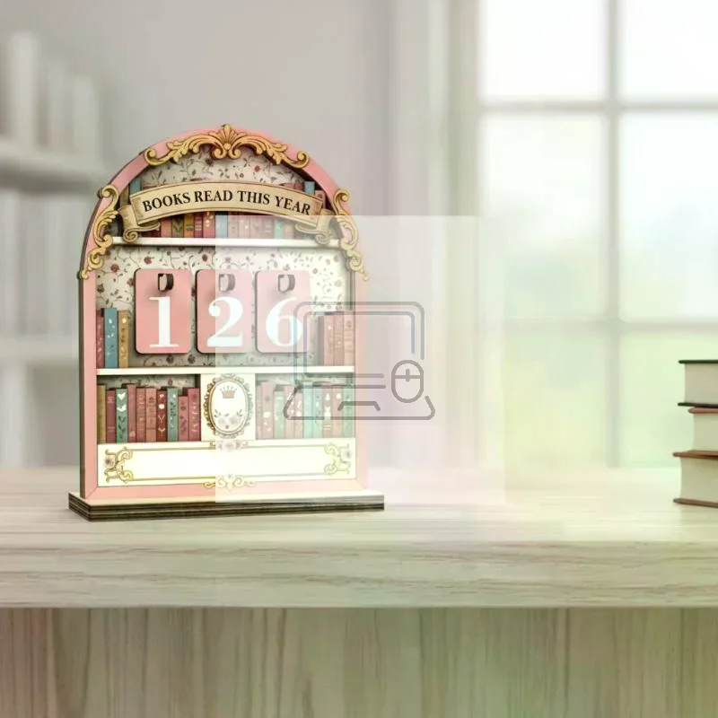 1 Set of Book Reading Tracker Up To 999 Books Challenge Personal Literacy Goal Habit Formation Aid
