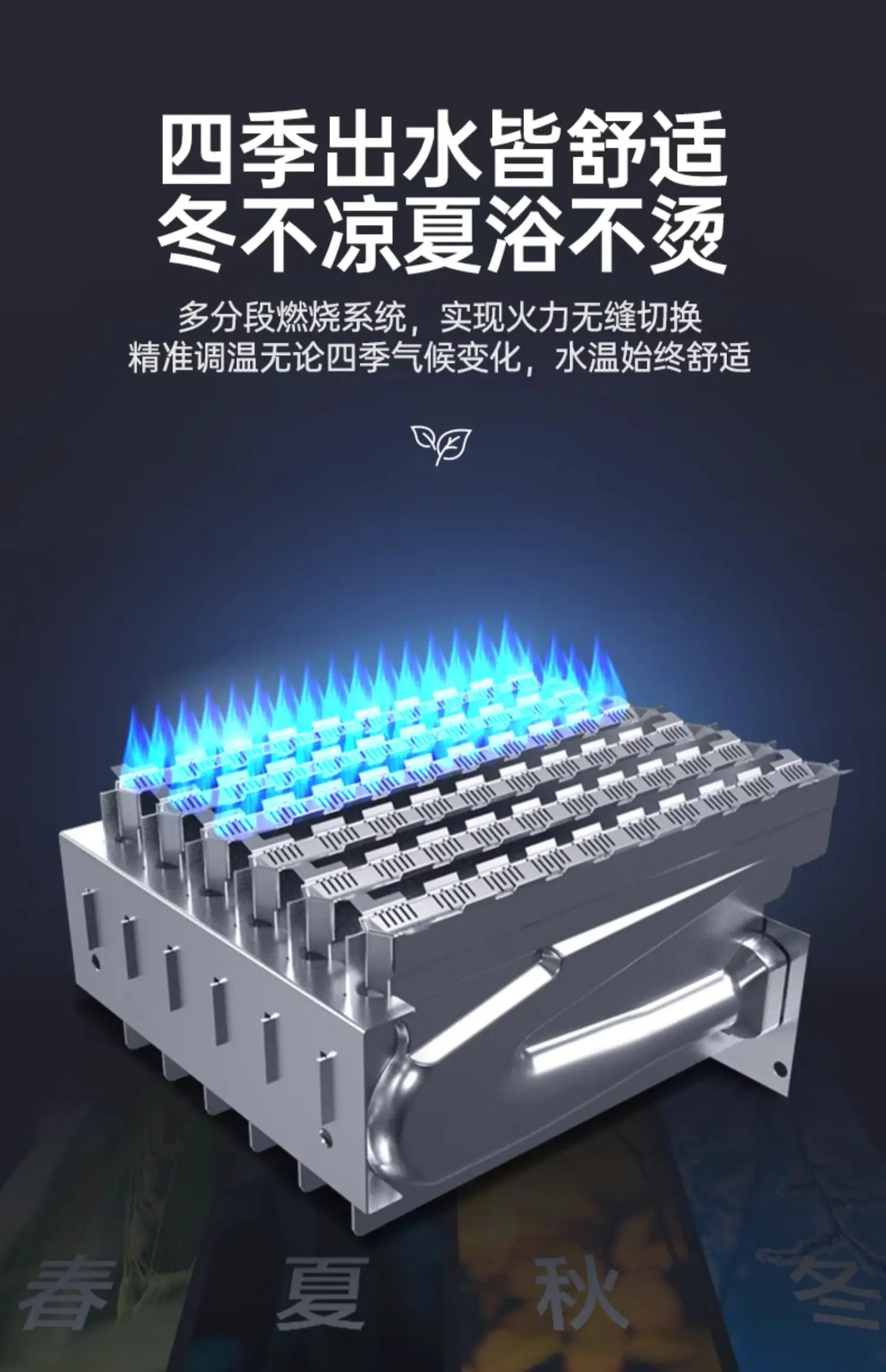 Gas Water Heater Natural Gas Household Electric Constant Temperature Forced Exhaust Balanced Instant Heater