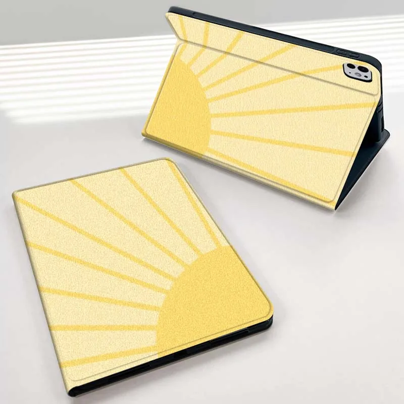 

Sun Art Illustration Pattern For iPad mini Air 1 2 3 4 5 6 7 6th 7th 9 11 13 M3 M2 gen 7.9 8.3 10.9 Inch 2025 Tablet Case