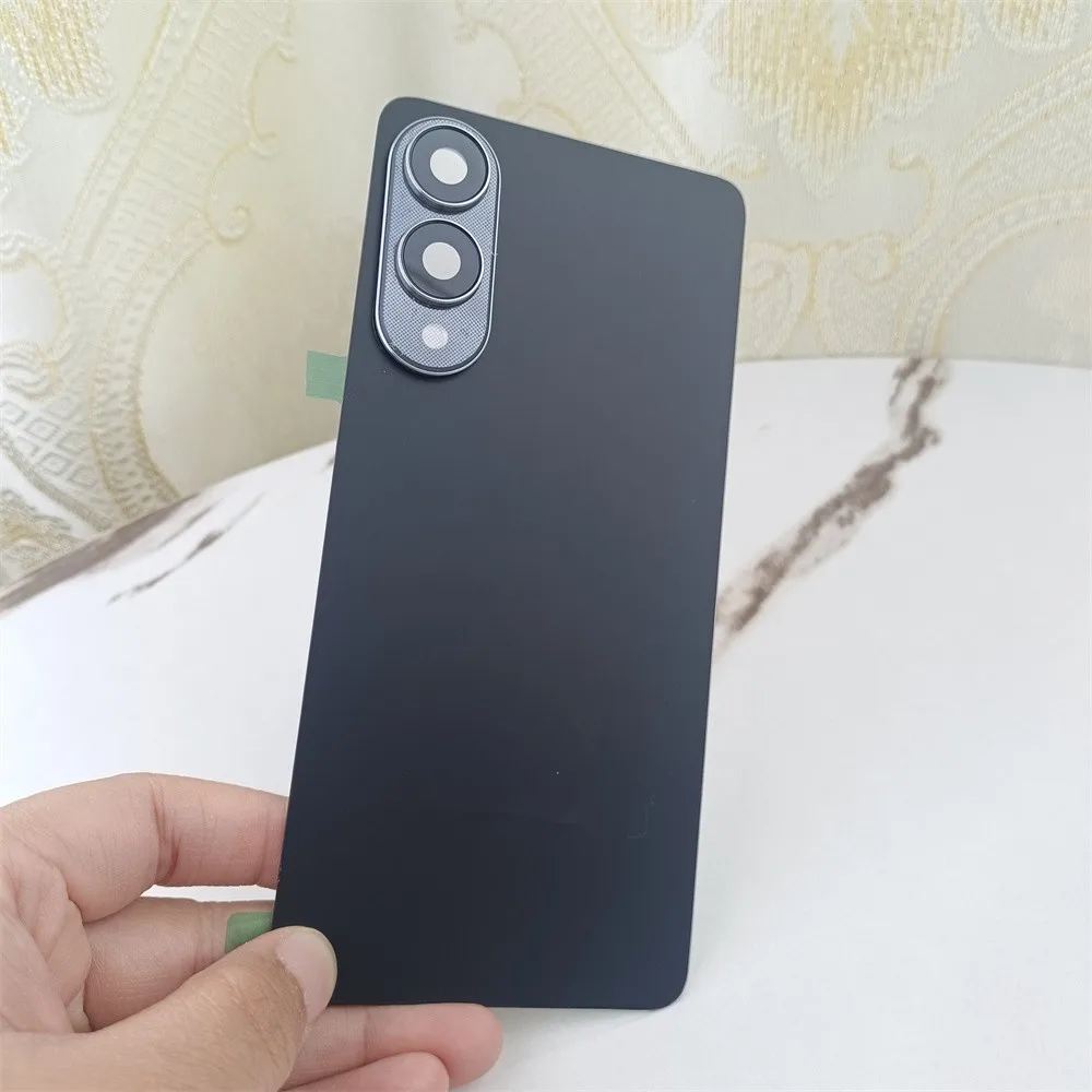 Original Back Glass For Samsung Galaxy S25 Edge SM-S937U Battery Cover Rear Door Housing Panel Repair Parts & Camera Lens Frame