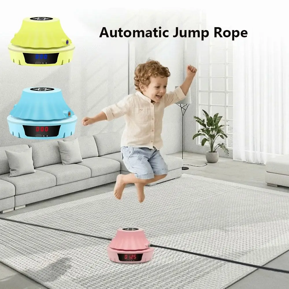 

Умная скакалка с дистанционным управлением, регулируемой скоростью, LED-дисплеем, автоматическим подсчетом прыжков и прочной конструкцией