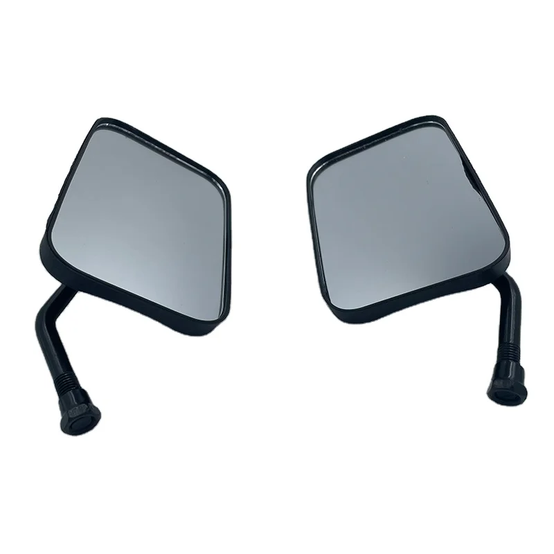 360 Degrees Adjustable Ebike Glass Bicycle Rearview Mirrors Electric Bike Rear View Mirror For Electric Tricycle