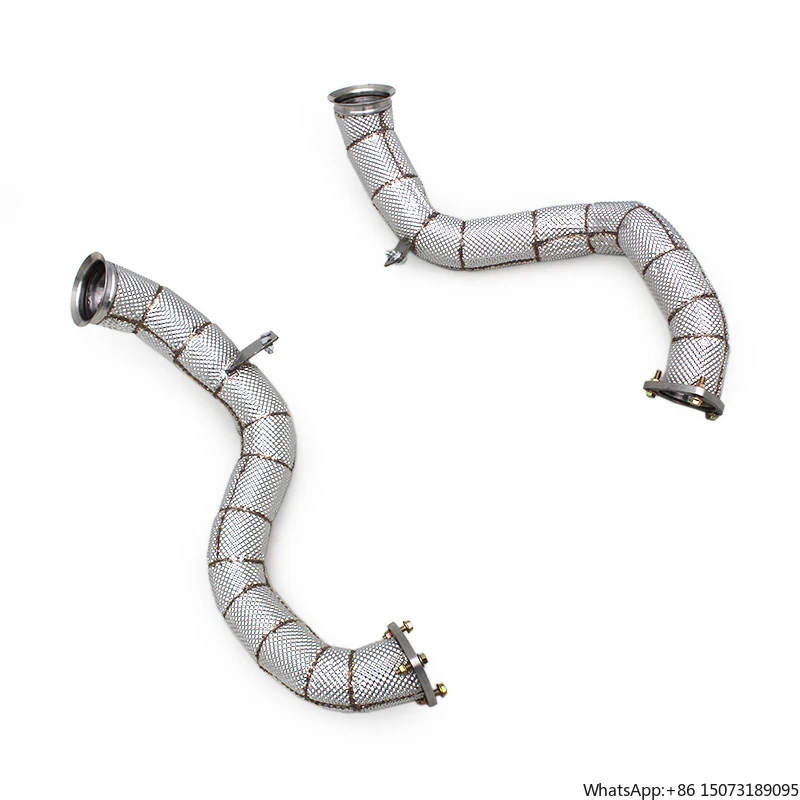 

ODM Engine Free Flow Downpipe for Vantage V8 4.0T 2018+ Racing Car Stainless Steel Pipe