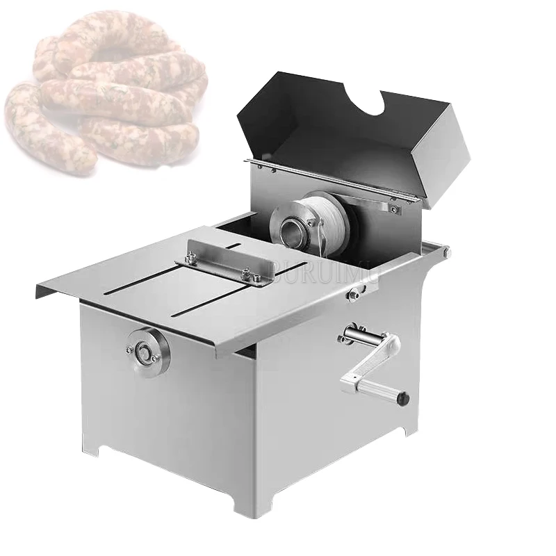 

Ручная машина для завязывания колбас Машина для завязывания узлов колбас Машина для обвязки колбас