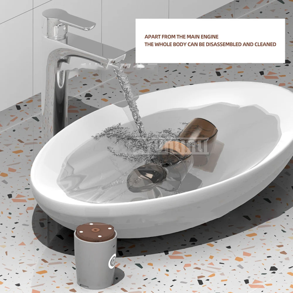 Macinacaffè elettrico portatile manuale 2 in 1, piccolo macinacaffè elettrico per uso domestico