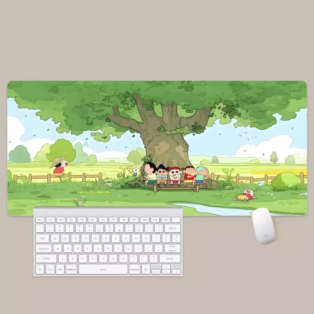 C-Crayon S-Shin Chan Mousepad New Arrivals Large Gaming Mousepad L XL XXL Gamer Mouse Pad Size For Keyboards Mat