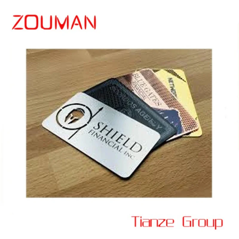 Custom , La Dign Personalized Pink Rfid etal Busins Card Rose Gold