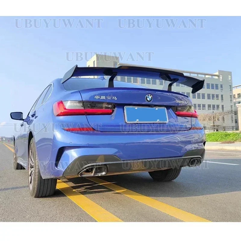 For BMW G20 G22 G26 G30 G80 G82 F30 F32 F33 2013-2022 GT Style ABS Plastic Glossy Black Rear Trunk Spoiler Wing Car Accessories