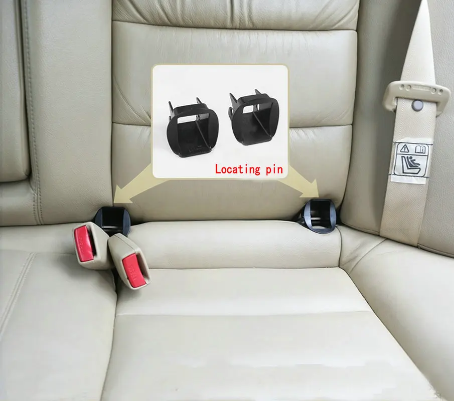 For  Accord 2003-2007 2008-2013  Isofix hard interface bracket of child safety seat,  Connecting belt accessories are replaced w