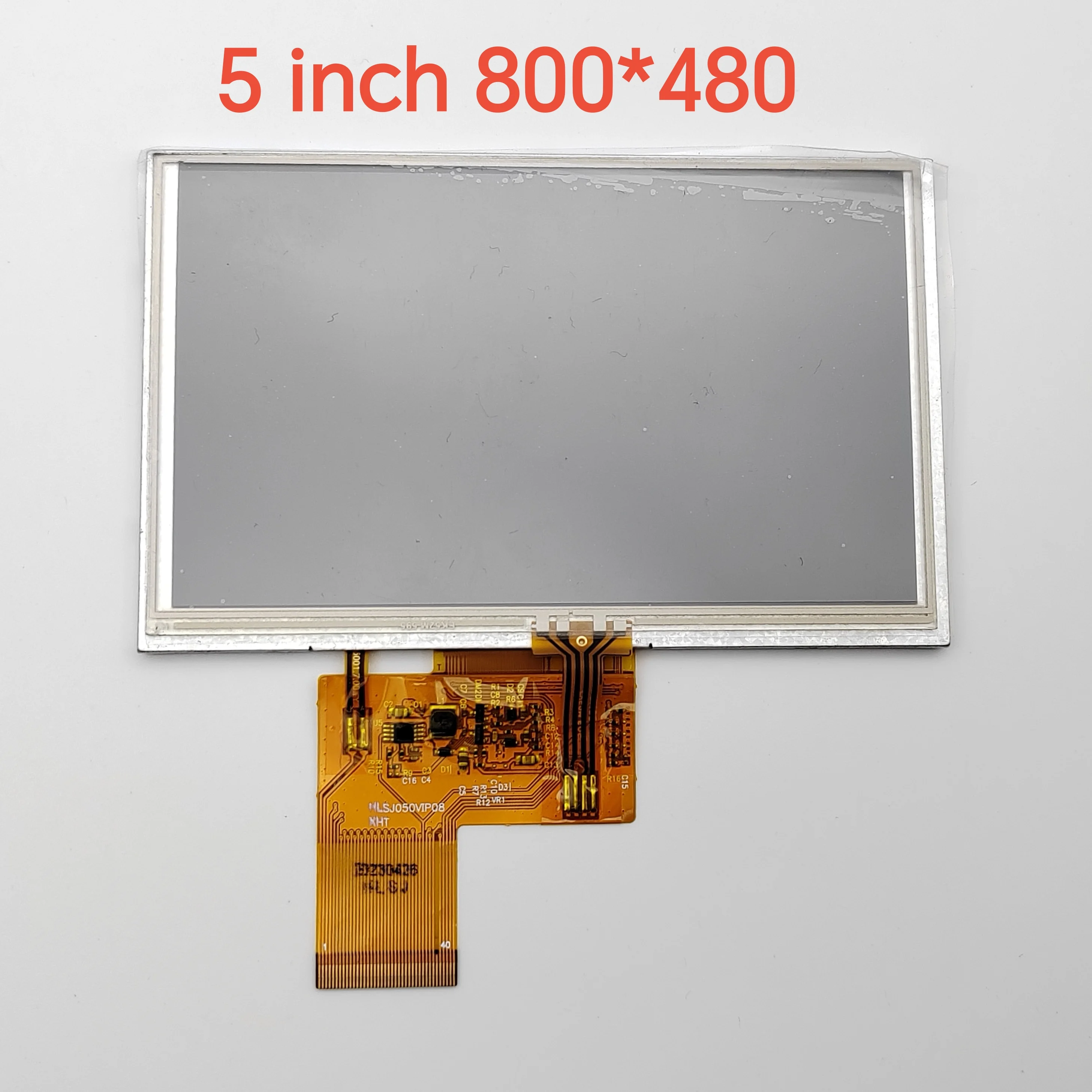 5  inch 40pin TFT 800*480 resolution display touch screen compatible with Innolux AT050tn43