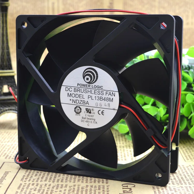 

POWER LOGIC PL13B48M 48V 0.17A 12038 12CM COOLING FAN