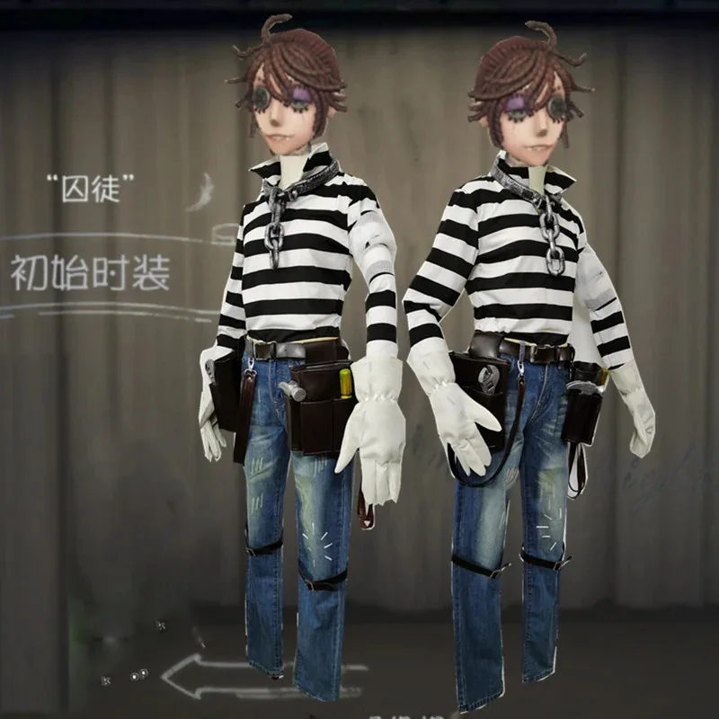 

NewGame Identity V Cosplay Costumes Prisoner Luca Balsa Cosplay Costume Survivor Original Skin Uniforms Suits Clothes Sets Adult