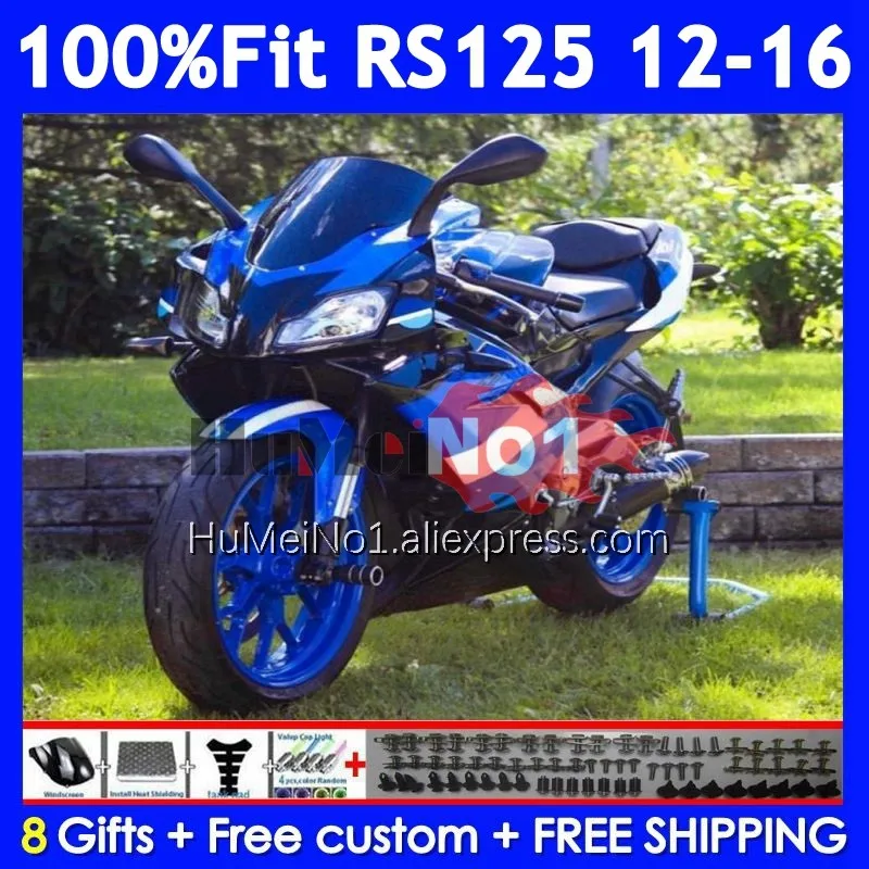 Injection Kit For Aprilia RS-125 RSV125 R Repsol blue RS125 12 13 14 15 16 313No.149 RS 125 2012 2013 2014 2015 2016 OEM Fairing