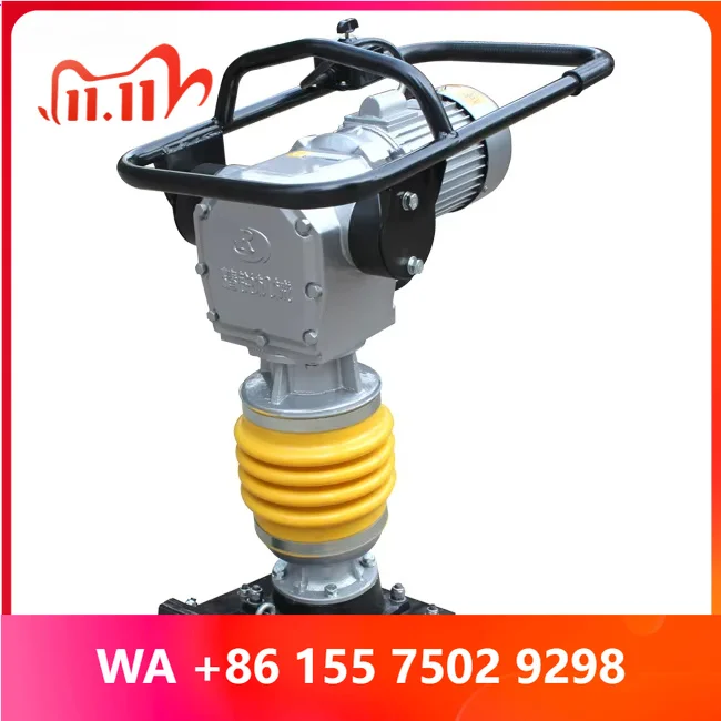 Earth Sand Soil Wacker Impact Jumping Jack Multip Compactor Tamper ibrating Tamping Rammer