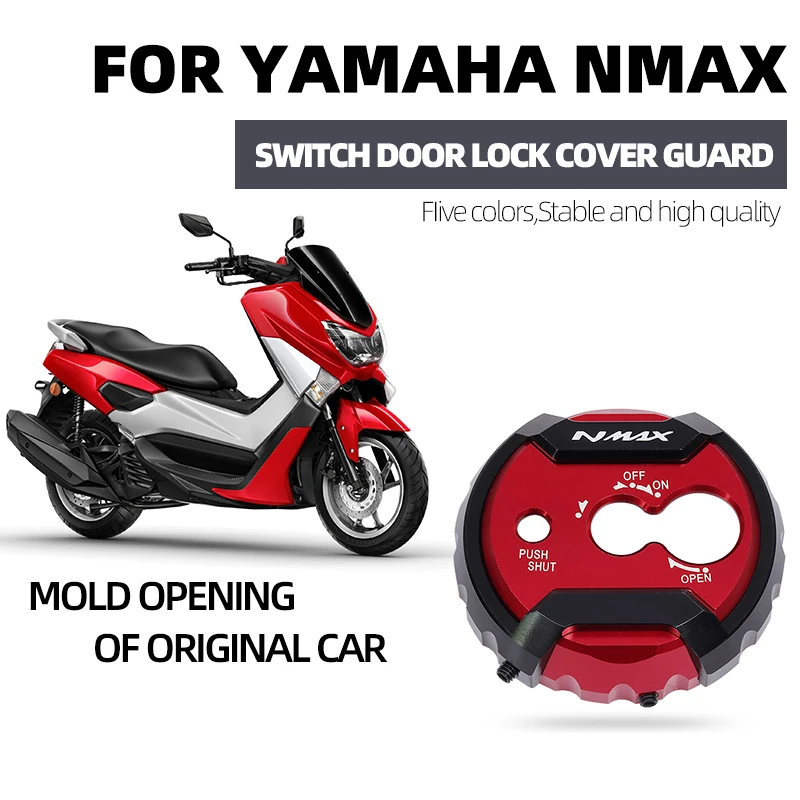 Motorcycle Key Lock Cover Ignition Switch Cap For Yamaha NMAX155 NMAX125 NMAX150 NMAX 155 N-MAX 125 150 2015 2016 2017 2018 2019