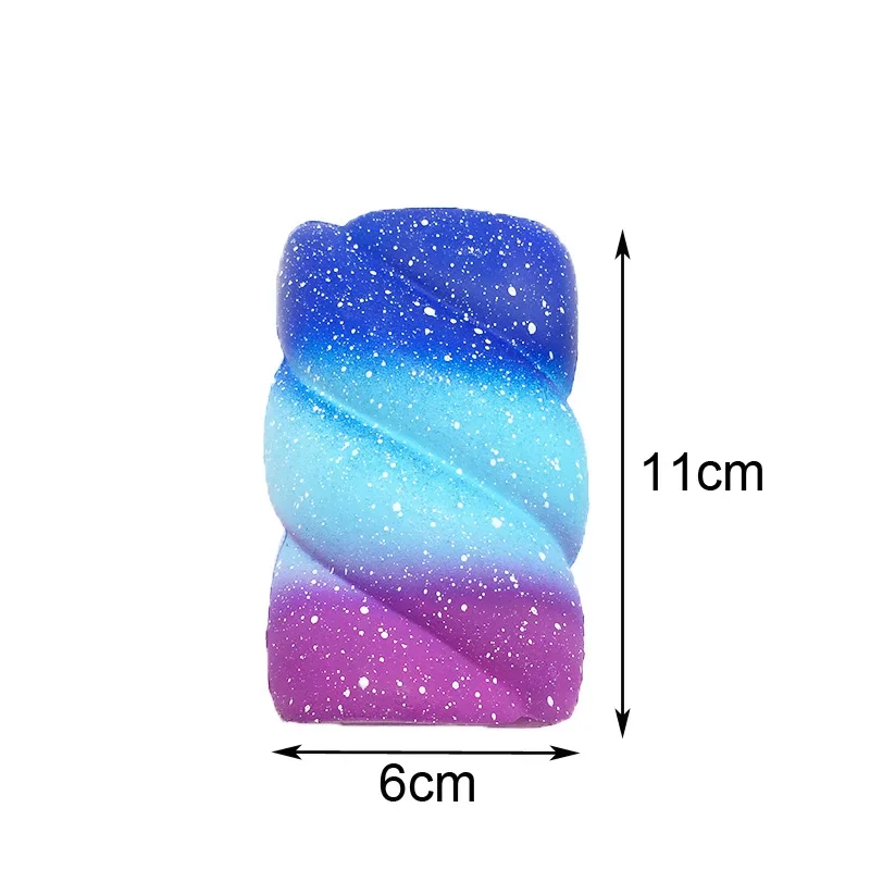 TOBEFU Cute Marshmallow Squishy PU Scented Antistress Squishes Slow Rising Toys for Kids Gift
