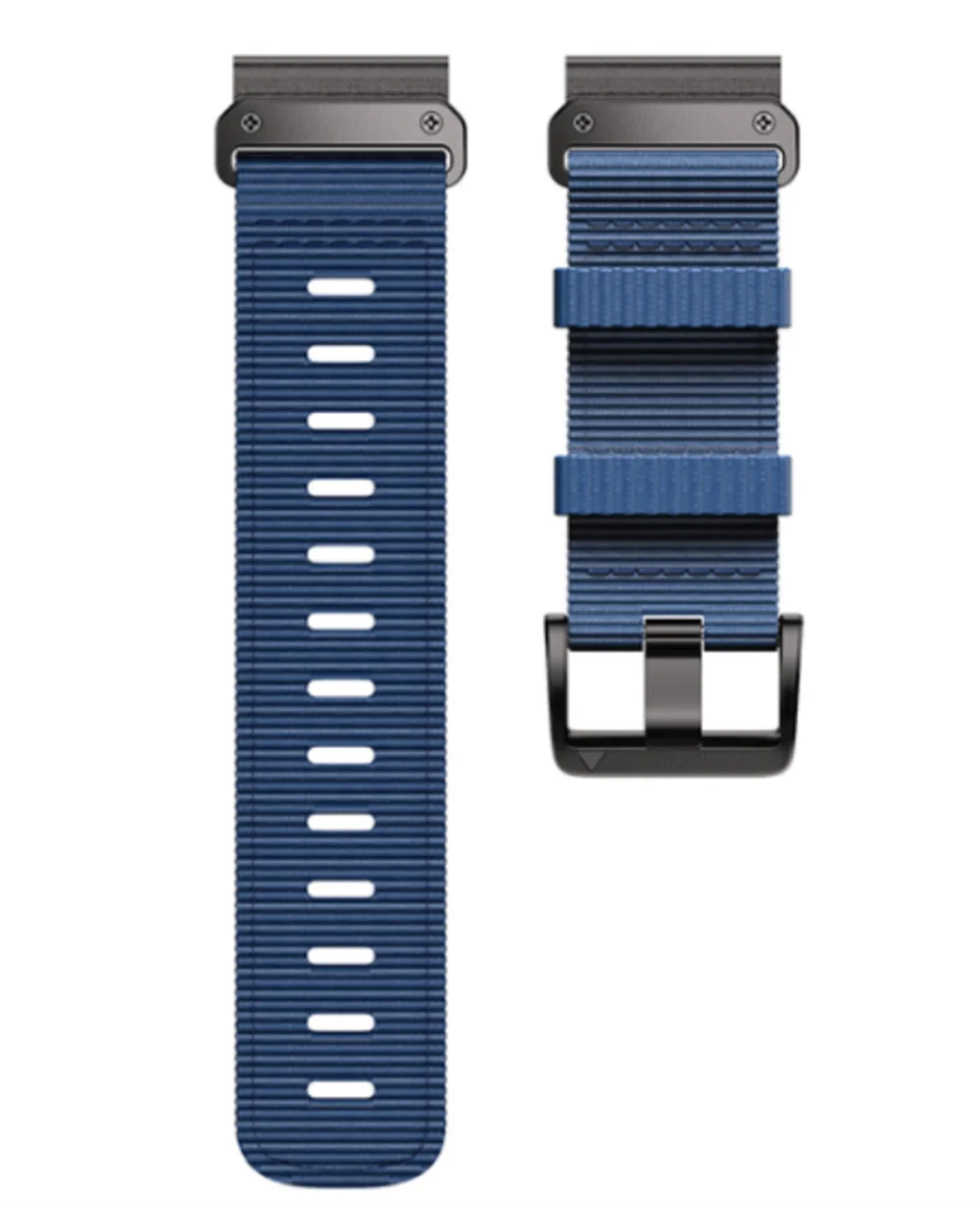22mm 26mm Nylon Strap For Garmin Tactix 7 AMOLED Pro Band Bravo/Delta Quatix 7X 7 5 6 Quick Fit Tough Outdoor Canvas Wristbands