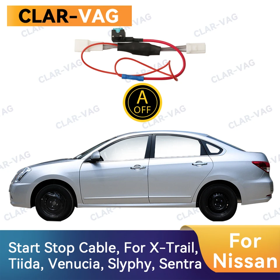 

Automatic Start Stop Engine System Off Eliminator Start Stop Closer Cable for Nissan Trail Tiida Venucia Slyphy Sentra