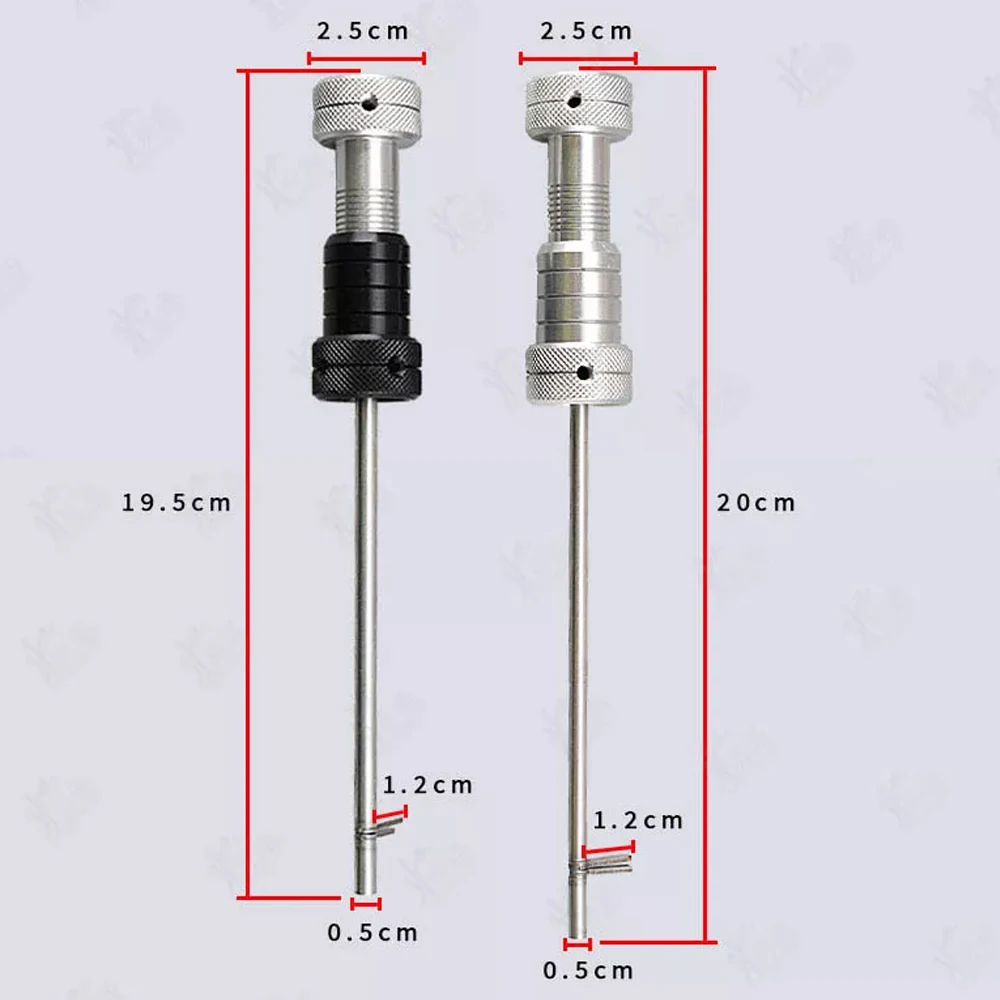 New Arrival Top Quality Honest Locksmith Flagpole Lock Stainless Garter Dimple Blade Safe Hardware Tools