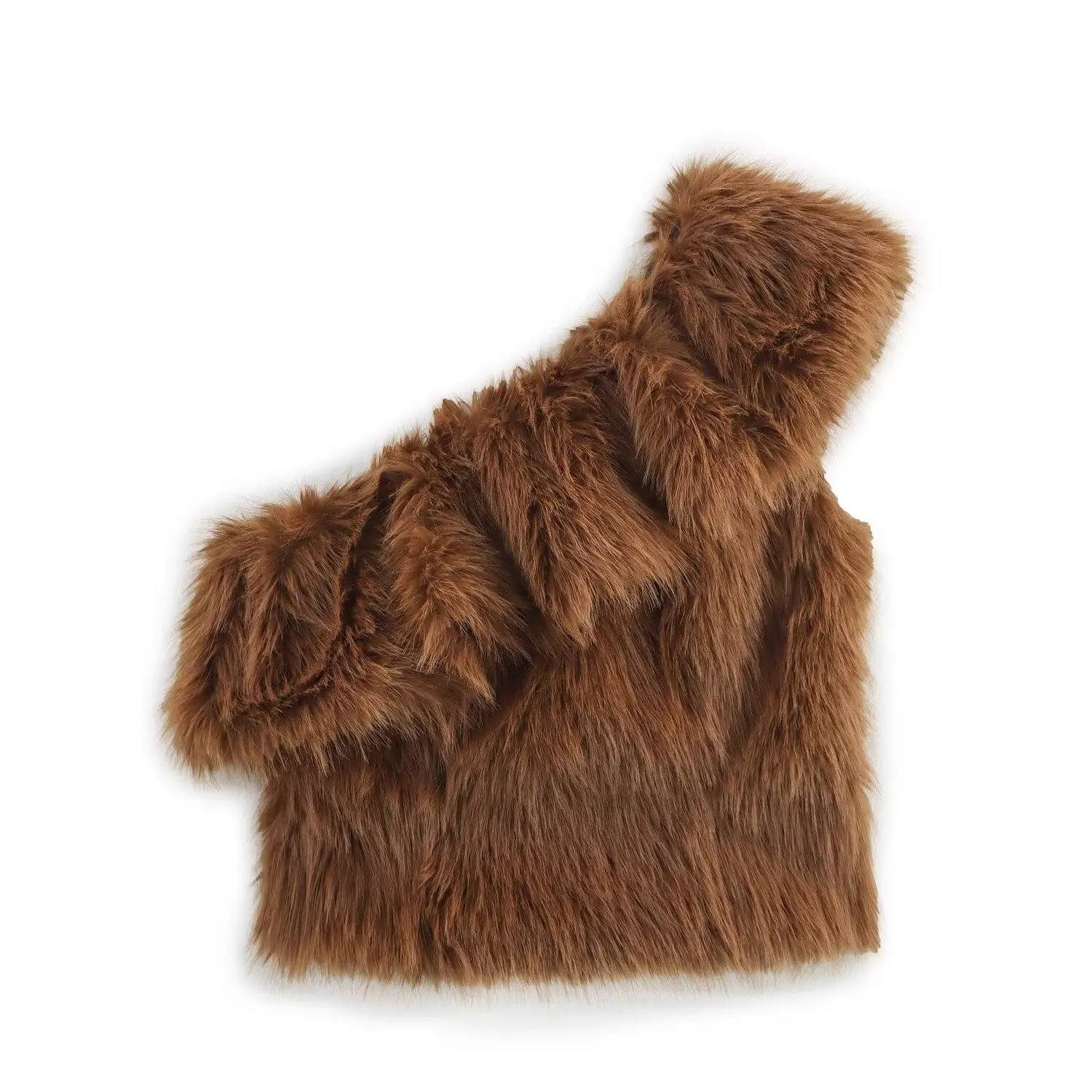 حقيبة نسائية جديدة من JNLEAOG لفصل الخريف، تصميم بسيط وأنيق، حقيبة كتف واحدة من الفرو، أسلوب الشارع، جودة عالية من الجلد الفاخر