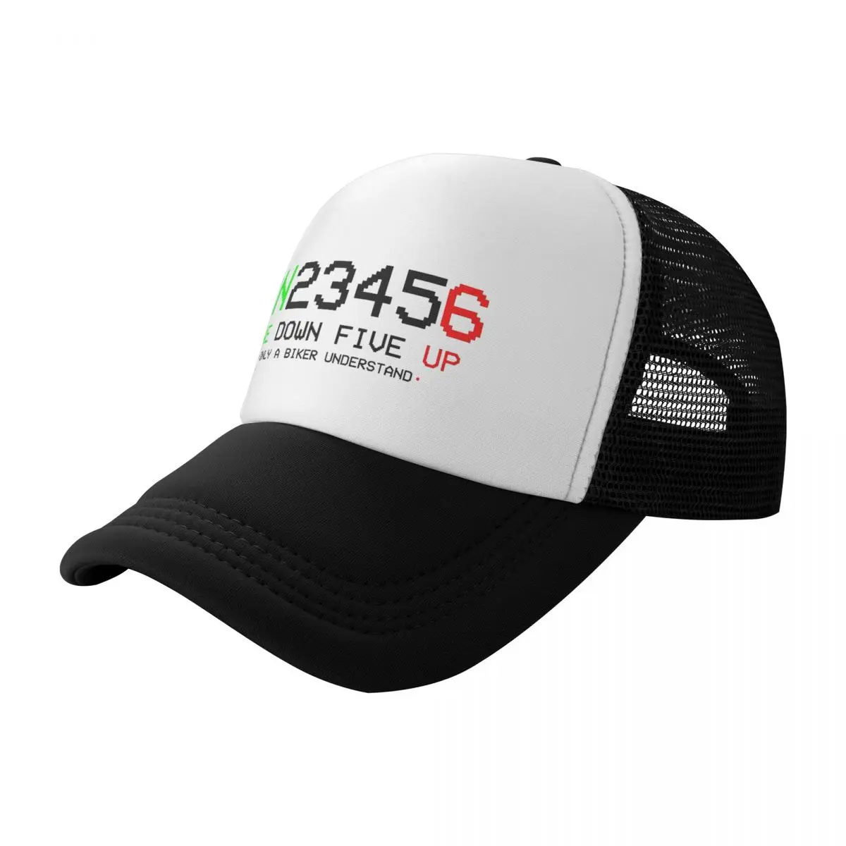 

Motorcycle Gear 1n23456 Trucker Hats Unisex Baseball Cap