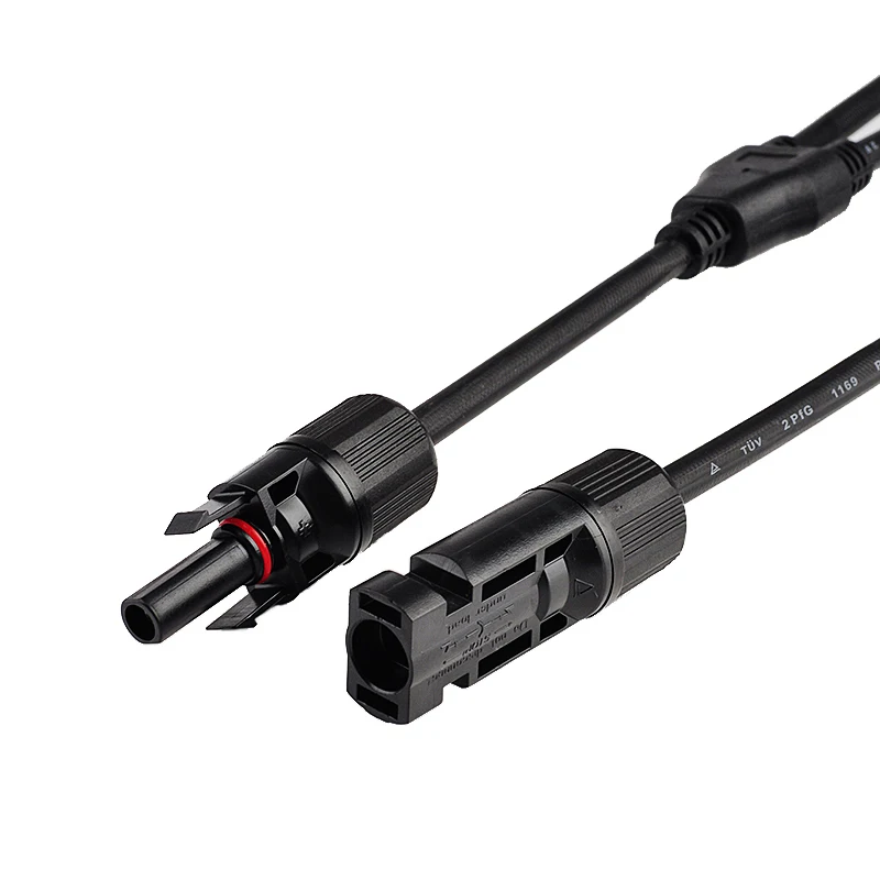 30PCSCHYT Solar Panel Connector Y3 Solar Connector Y Branch 2 Ways Connectors