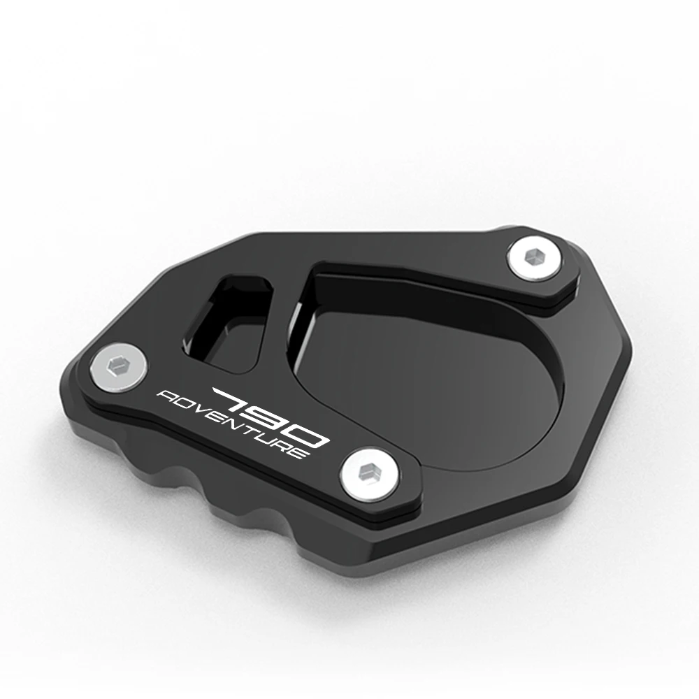 Para 790 aventura 790 aventura r 790 aventura s 2019-2023 2022 2021 motocicletas cnc suporte lateral ampliar placa kickstand extensão