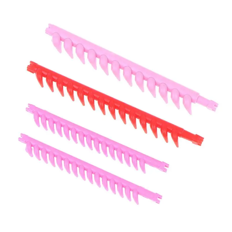 20/30 Stück Haarstyling-Werkzeuge Haarwurzel-Lockenstäbe mit Clips für Pony-Volumen und flauschige Wellen, Salon-Lockenwickler-Set – Detail 10