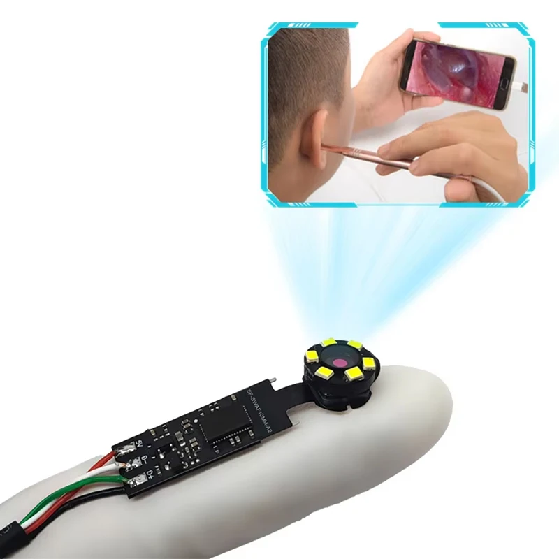

Mini 5 MP Auto Focus AF USB Endoscopic Camera Module Micro Medical Endoscope Camera Module 10mm With Led