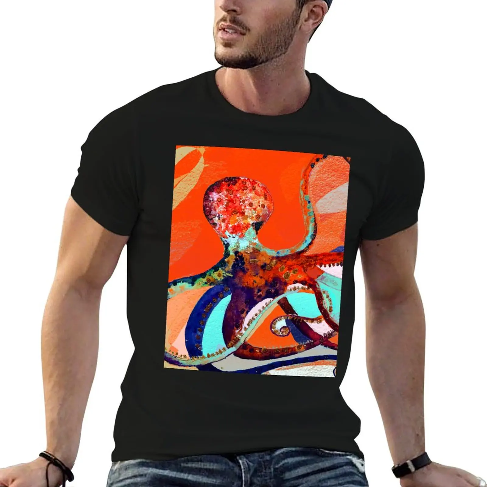 

Octopus,sea T-Shirt man t shirts graphic t shirts designer t shirt man designer T-shirt
