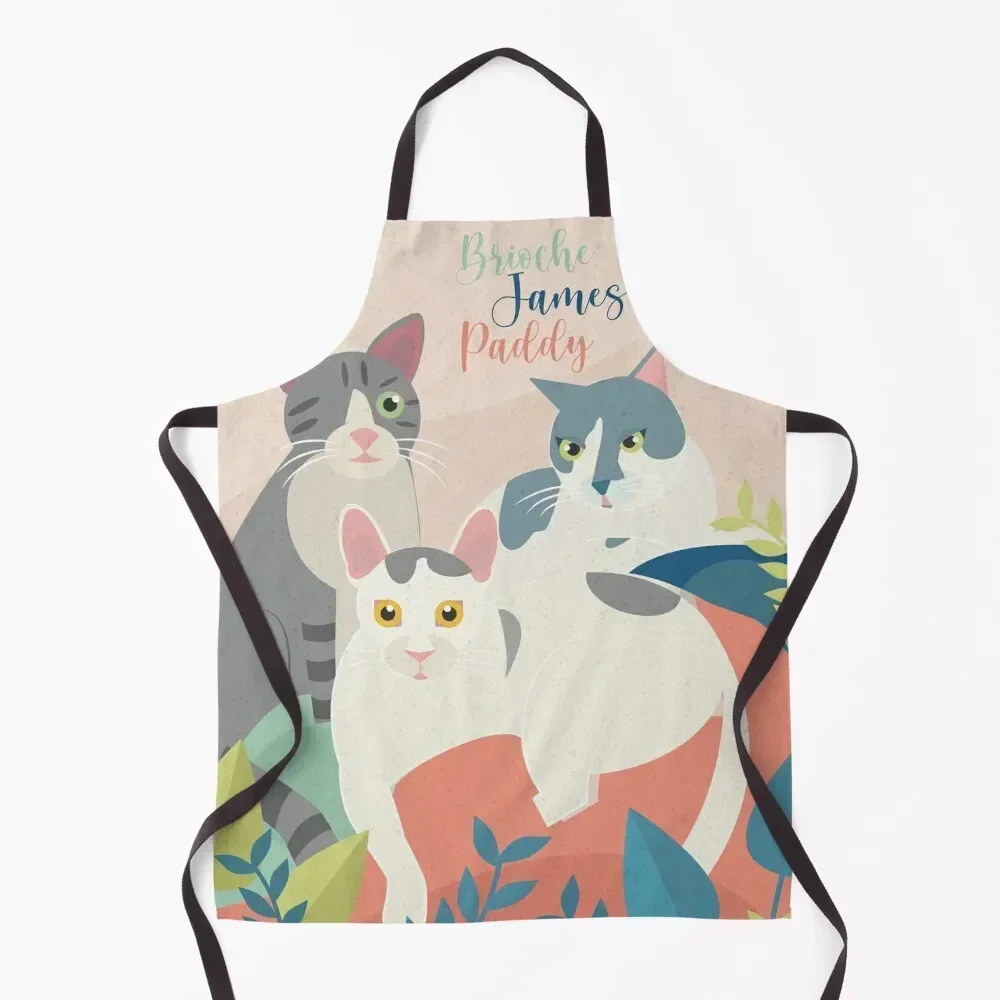 

Lorena's kittens Apron Kitchen And Home Items Kitchen Man Manicurists barber men Apron