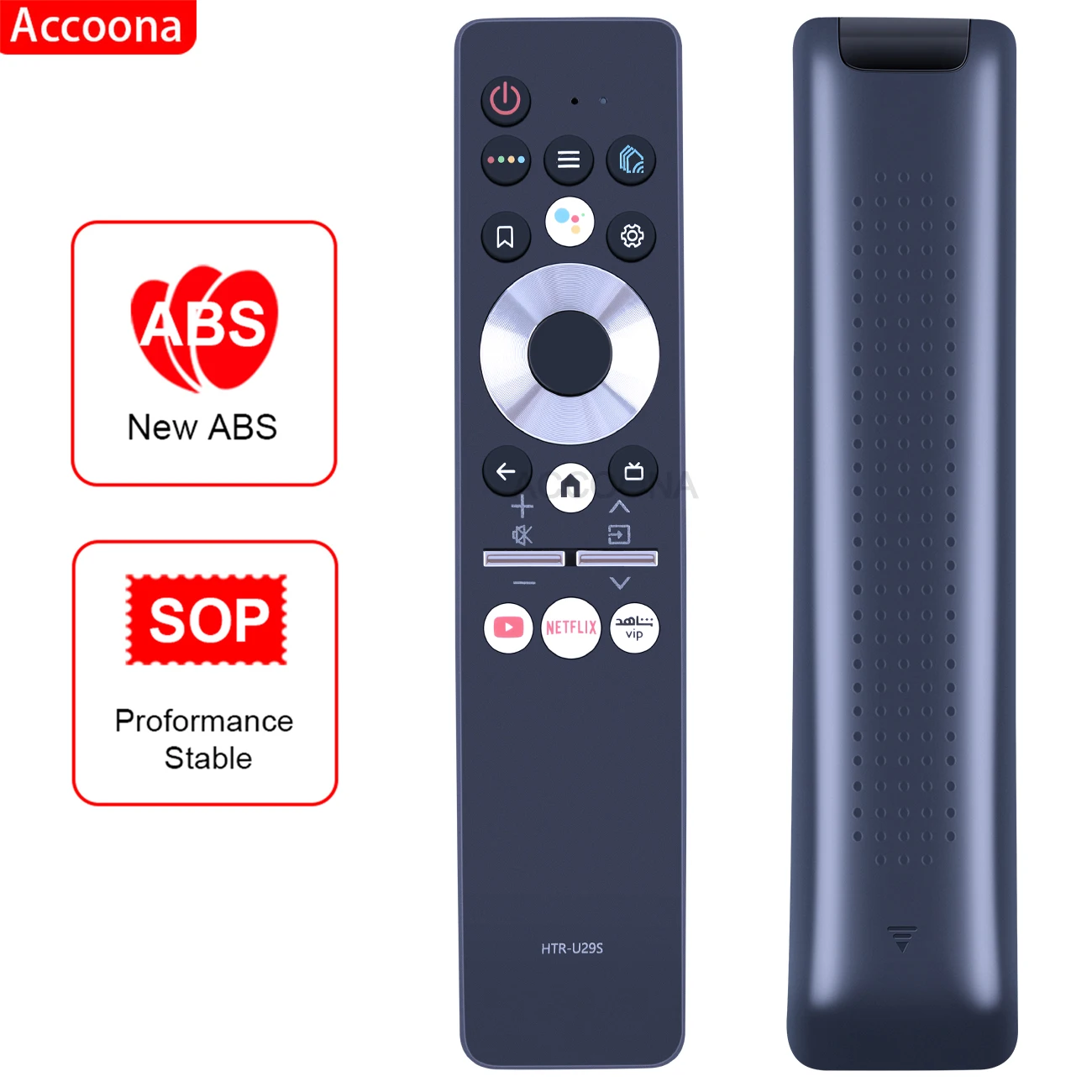 

Original Voice Remote Control HTR-U29S Fits for Haier TV H75S5UG H65K6UG H50K6UG