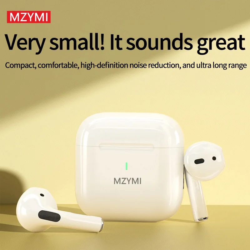 MZYMI TWS Earphones AP05 Mijia Bluetooth5.3 True Wirless Headphones Waterproof 9D Stereo Earbuds Sport Headset Built-in Mic