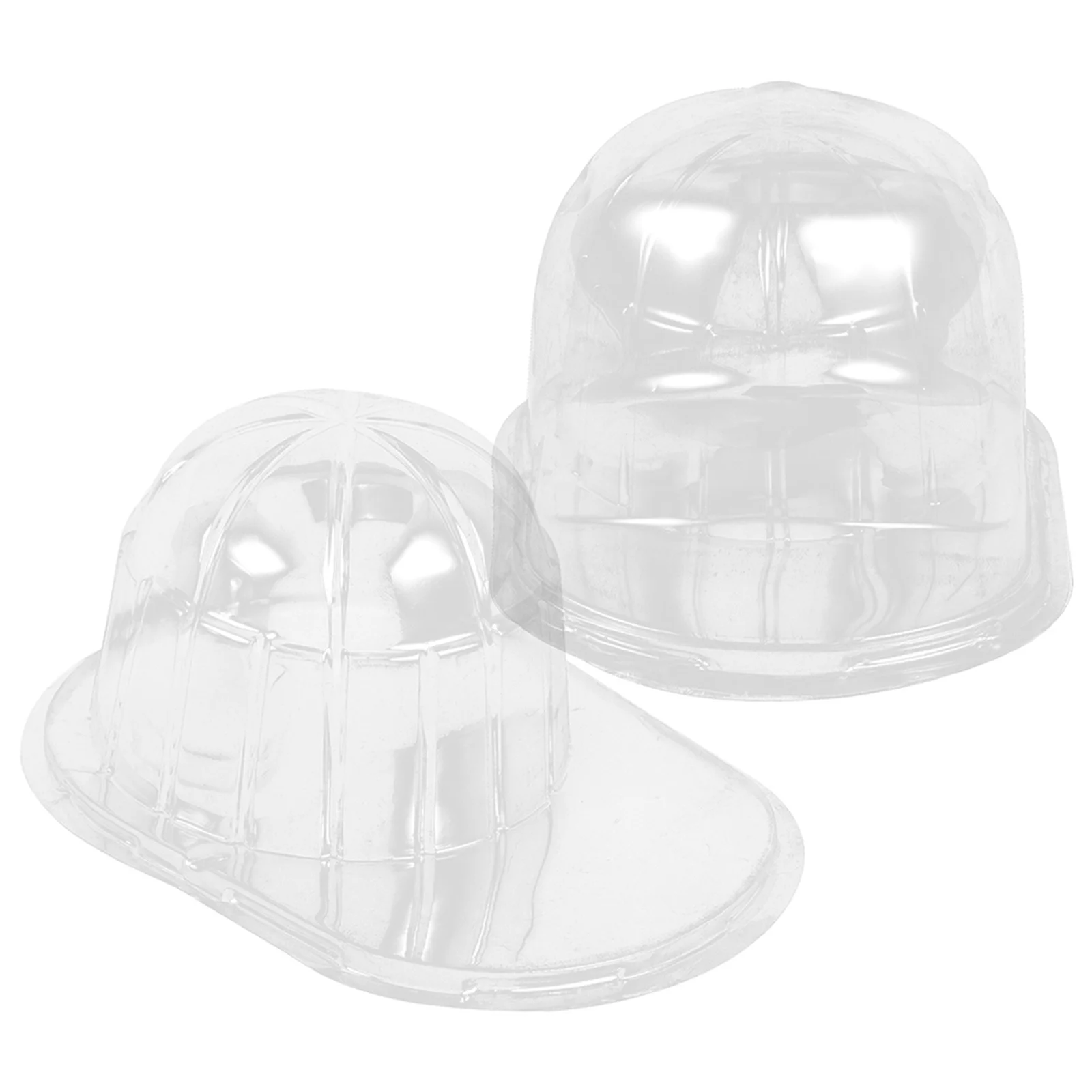 

2Pcs Baseball Cap Holder Transparent Hat Shaper Lightweight Travel Display Rack Hat Holder Baseball Cap Shaper