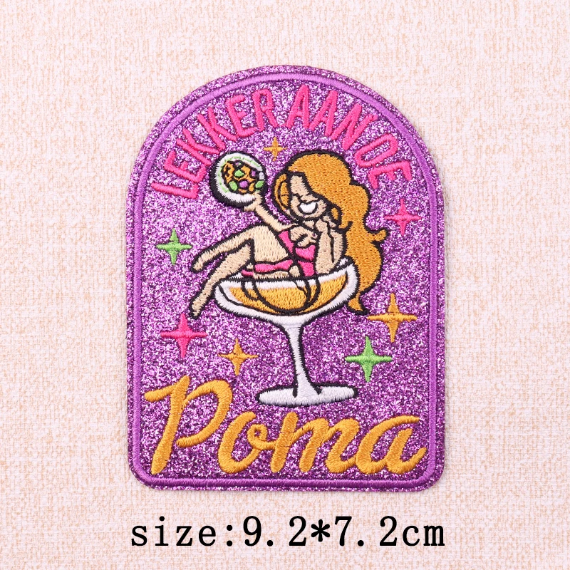 Parche bordado Oeteldonk para planchar y decorar mochila - imagen 4