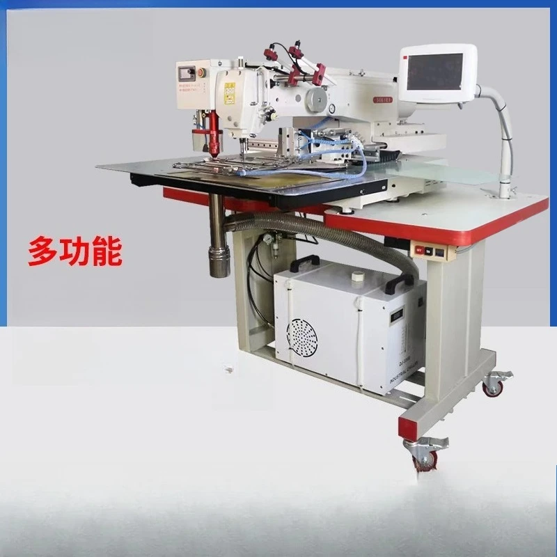 Automatic bag opening machine, clothing denim single and double eyebrow pocket opening machine