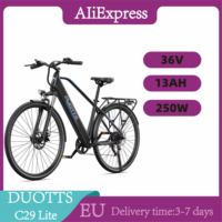 DUOTTS C29 Lite 27.5 Inch Electric Bicycle For Adult  250W City E-bike 36V 13Ah Battery 7 speed Electric Bike