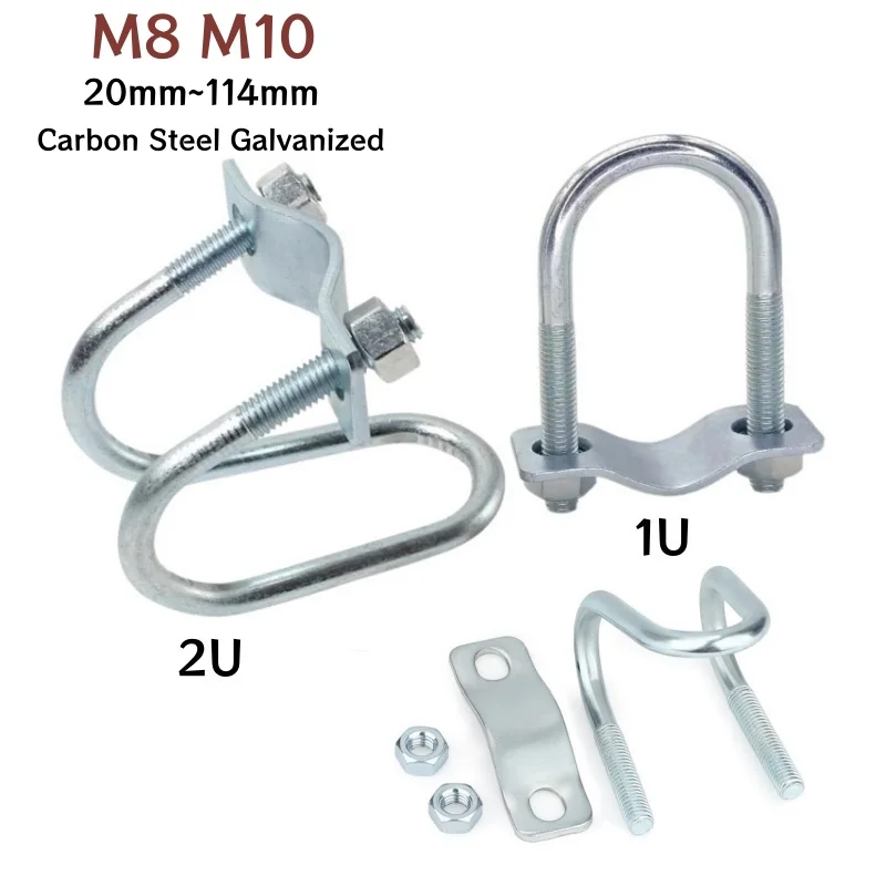 abracadeira-cruzada-galvanizada-m8-m10-para-jardinagem-conector-de-aco-em-u-para-fixacao-de-tubos-e-andaimes