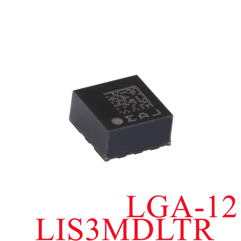 【2 pc】 100% nowy Chip LGA-12 LIS3MDLTR IS3MDLTR