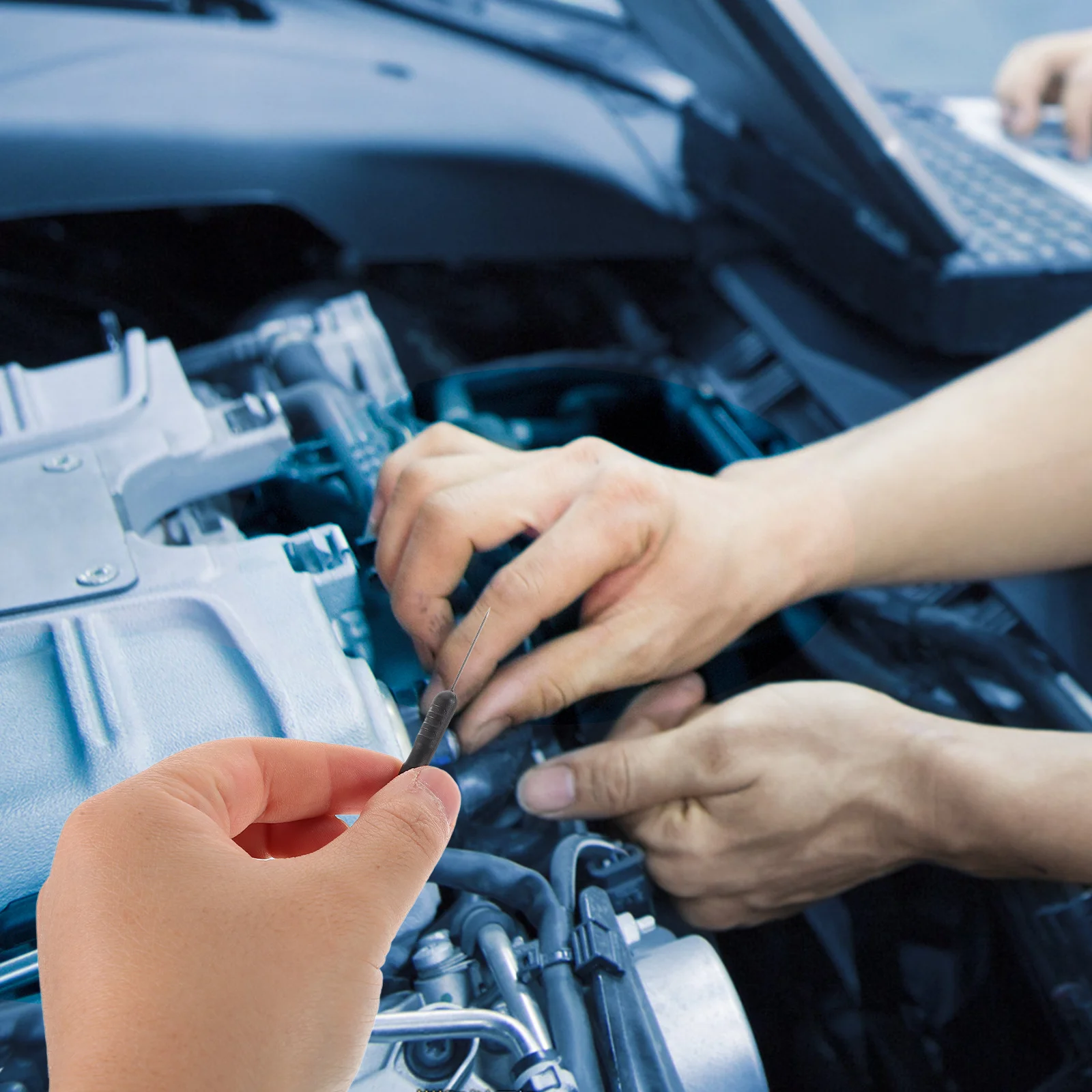 2 шт., 0,7 мм, толстые тестовые щупы для прокалывания проводов для мультиметров, автомобильный тестер напряжения, инструменты для электрического тестирования, тестовые щупы для мультиметров